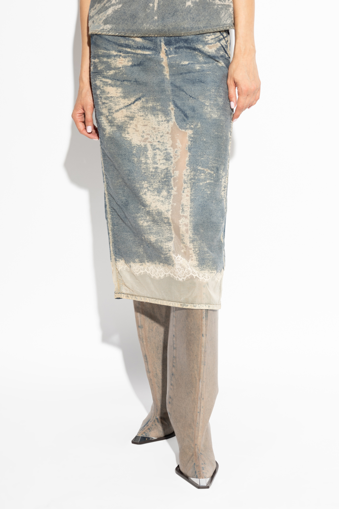 Blue Skirt DE-PRA-FSF Diesel - Vitkac AS